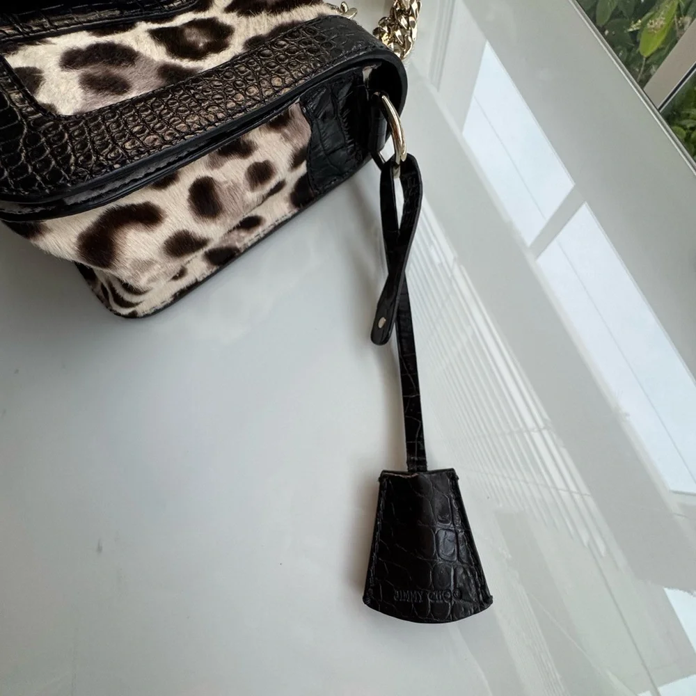 Jimmy Choo Pony Hair Shoulder Bag